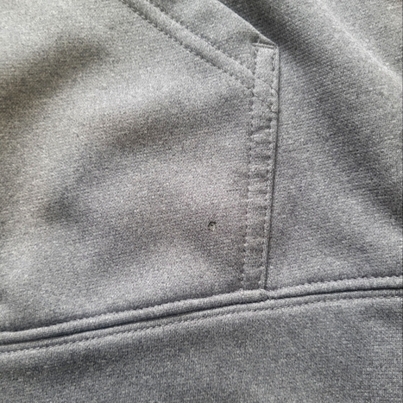 Oakley Men’s Large Gray Pullover Hoodie Athletic Sweatshirt Casual StreetwearB19 - Picture 7 of 7